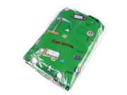 Detská pláštenka s obrázkami zelená