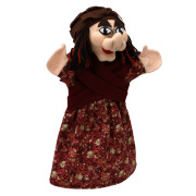 Ježibaba 28 cm, maňuška