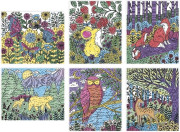 Sada maxi Maľovanie Lesné zvieratká Janod Atelier