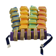 Penový plavecký pás 1 000 mm žltý pruh Matuška Dena