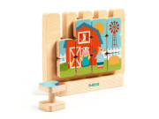 Drevená hra Domčeky Djeco