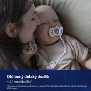 Cumlík svietiaci silikónový dynamický Night & Day 0 - 6 m, 2 ks Lovi