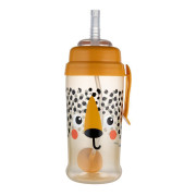 Fľaša nevylievacia športová so slamkou a závažím BabiesBoo 350 ml Canpol babies