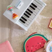 Drevená dvojitá rumba guľa Zvieratá sveta Sarah Betz Vilac