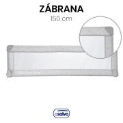 Zábrana k posteli 150 cm Asalvo