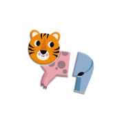 Drevené magnetky Legrační zvieratká Vilac