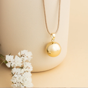 Tehotenská rolnička - zlatá