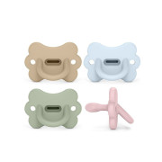 Cumlík fyziologické silikón Butterfly 0-6 m SX PRO Colour Essence Suavinex