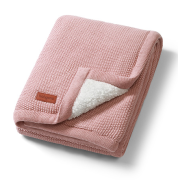 Zateplená bavlnená pletená deka Babyono