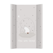 Podložka prebaľovacia 2-hranná s pevnou doskou 50 x 70 cm Basic Ceba