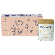 Kendamil Premium 3 HMO+, 2,4 kg (3× 800 g), kreatívne balenie s darčekom