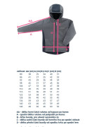 Detská softshellová bunda Duo Play of colors biela Esito