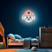 Dekoratívna LED neón Tlapková patrola - Marshall