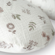 Vankúš na dojčenie Cebuška Physio Duo Mušelín Small Twigs 300 cm Ceba