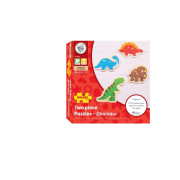 Drevené puzzle dinosauri Bigjigs Toys