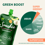 Smushie BIO Green Boost 170 g Salvest