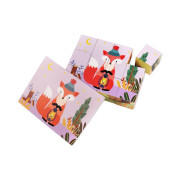 Drevené obrázkové kocky Kvído