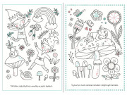 Les plný kúziel - 1400 diamantov na nalepenie, omaľovánky