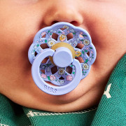 Cumlíky z prírodného kaučuku 2ks 0 - 6 mesiacov Liberty Boheme Bibs