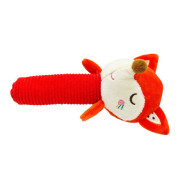 Plyšová hračka s pískatkom - Líška, červená Akuku