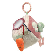 Senzorická textilná kocka Rabbit Karo BabyOno