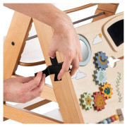 Aktivity centrum Play board na drevené stoličky Alpha+/Beta+/Arketa Hauck
