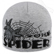 Chlapčenská čiapka Spider s reflexným prvkom Šedá RDX