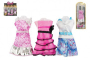 Oblečky/Šaty pre bábiky 10-13 cm 6 druhov