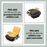 Doka iFix podsedák so sklopným chrbtom 125 - 150 cm BabyAuto