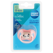 Cumlík silikónový čerešnička Exotic animals 0 - 6 m 1 ks Canpol babies