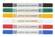 Súprava obojstranných akrylových popisovačov