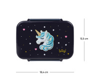 Box na desiatu s priehradkami Unicorn Gold Baagl
