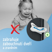 Detský bezpečnostný zámok na posuvné dvere, 2 ks Sipo