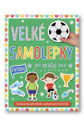 Veľké samolepky pre malé ruky Futbal