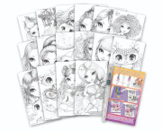 Maľovanky akvarelovej farby set Nebulous Stars