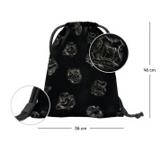 Set 3 Zippy plus Harry Potter Bradavice Lumos: aktovka, peračník, sáčok Baagl