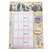 Diárové pečiatky Stampo Bullet Journal 67 ks - Rodinný kalendár Aladine