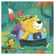 Blahoželanie k narodeninám s puzzle Janod