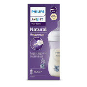 Fľaša Natural Philips Avent Response 260 ml, 1 m+ Koala