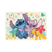 Puzzle Stitch a Angel 26x18 cm 24 dielikov