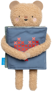 Medvedík plyšový s knižkou Snuggle Bear Taf Toys
