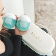 Prenosná elektrická odsávačka materského mlieka GIOmum Line Premium Warm Double innoGIO