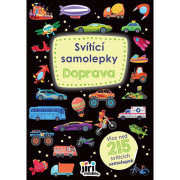 Svietiace samolepky Doprava