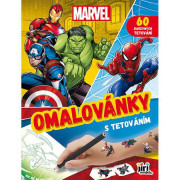 Maľovanky s tetovaním Marvel