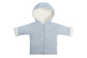 Kabátik s kapucňou wellsoft Bodka Baby Service