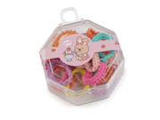 Mini gumičky do vlasov v boxe