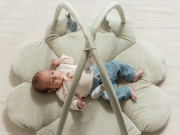 Hracia deka s hrazdou zajačik Miffy Lucky Leaves Little Dutch