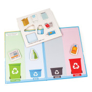 Drevená vláčikodráha Upratovanie pobrežia 70 dielov Bigjigs Rail