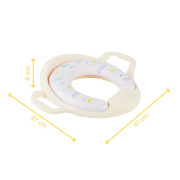 WC adaptér s úchytmi Beige Badabulle