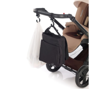 Háčiky na kočík 2 ks black Jané